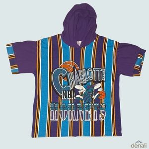 Vintage Charlotte Hornets Hoodie T-Shirt